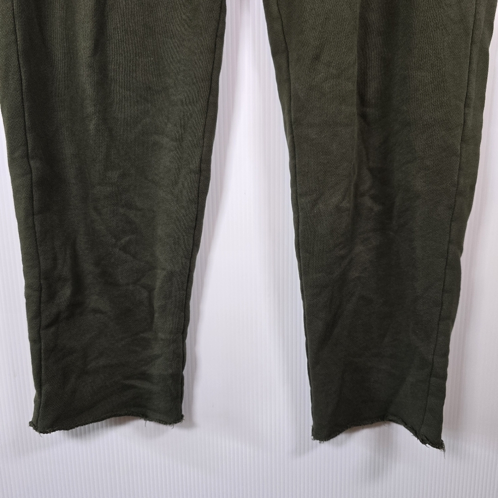 Eileen Fisher Olive Green Sweatpant Drawstring Waist StraightLeg Stretchy SizePM - Picture 5 of 11